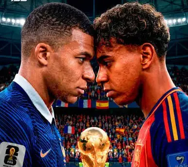🏆 فرنسا ضد إسبانيا.. نهائي قبل النهائي في كأس العالم 2026